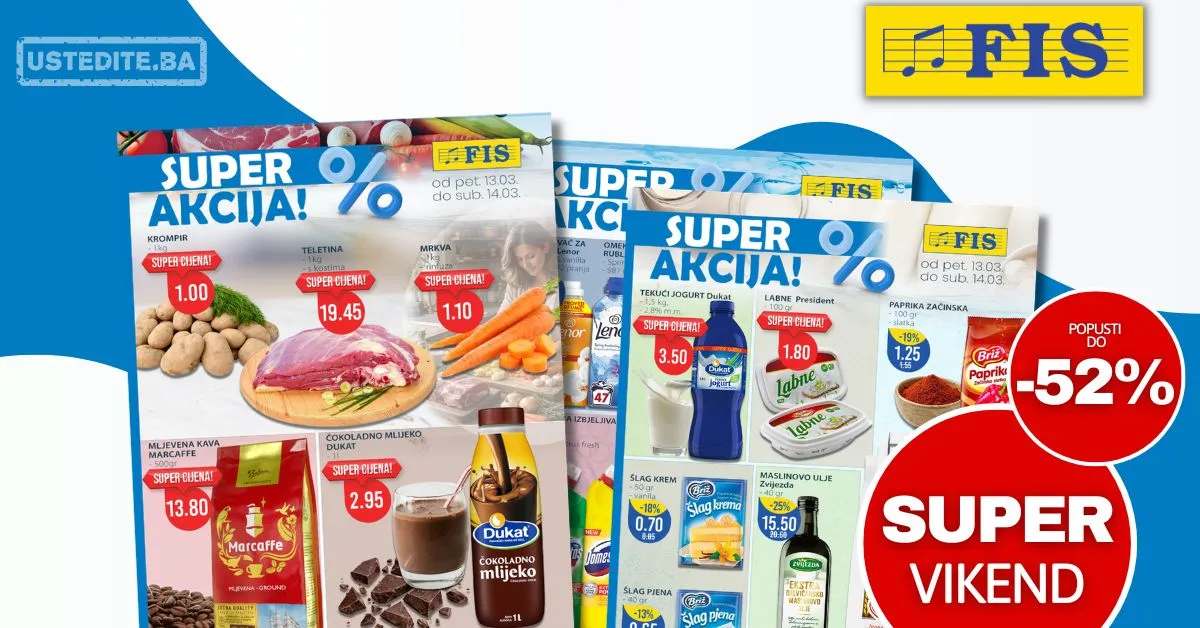 Fis vikend akcija 13-14.3.2026.